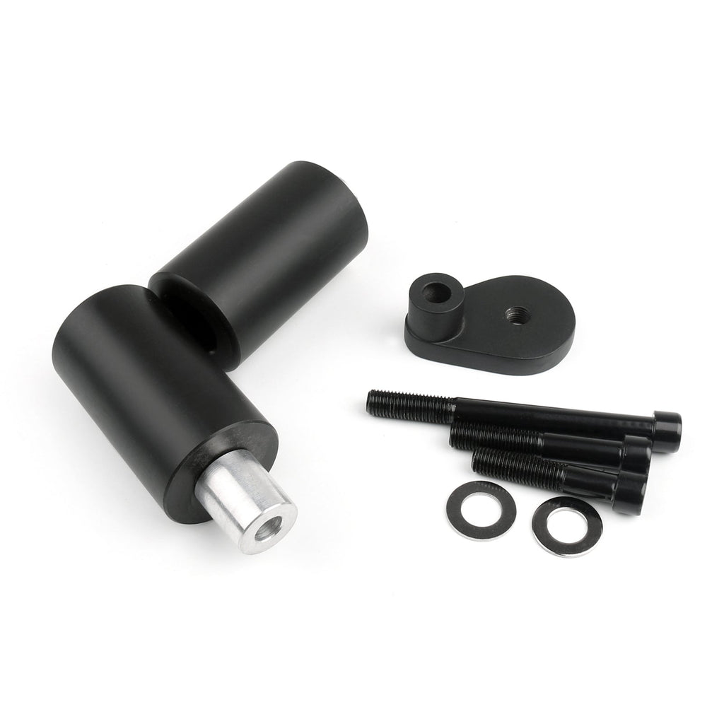 Frame Sliders Crash Protector Suzuki GSXR 600 750 No Cut Black