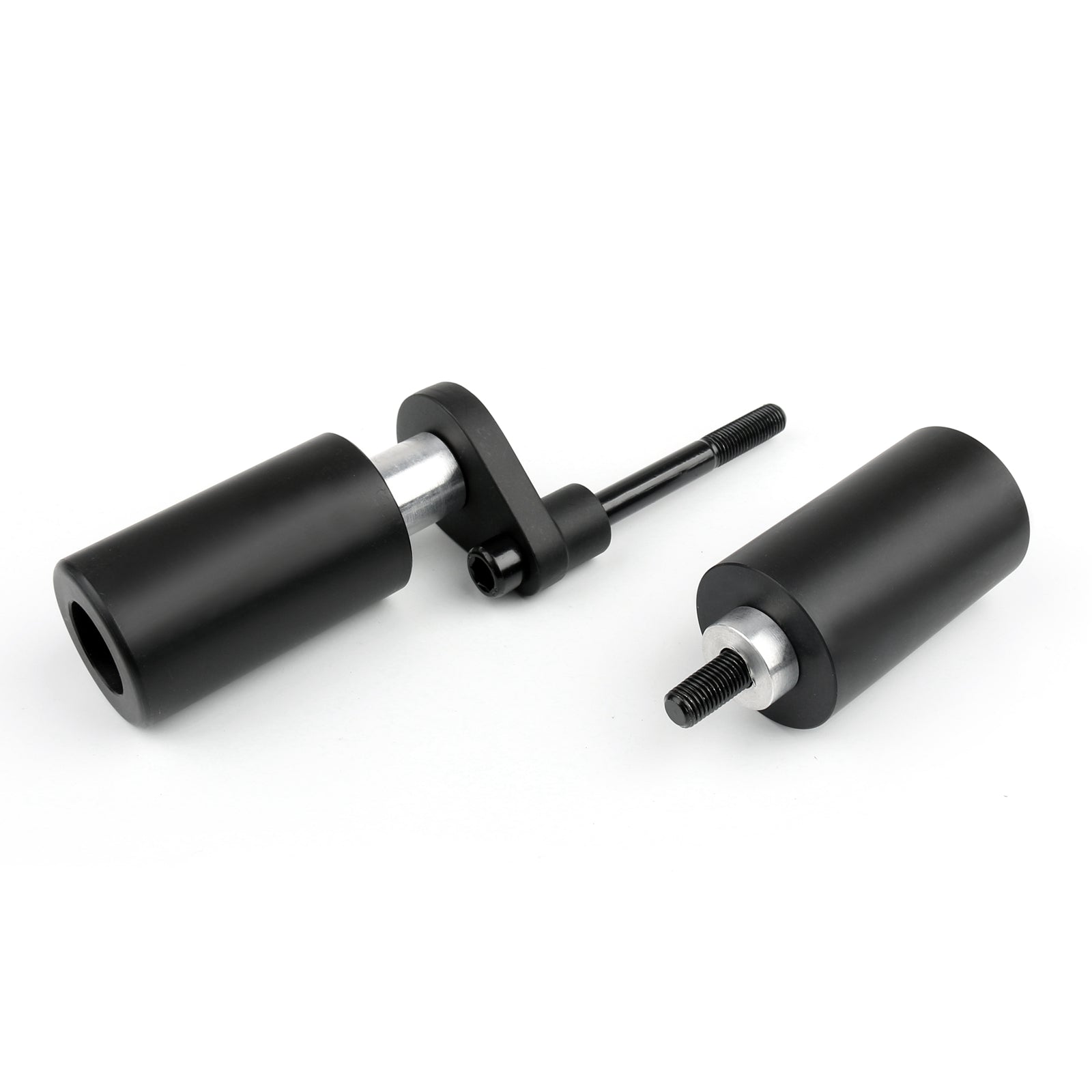 Frame Sliders Crash Protector Suzuki GSXR 600 750 No Cut Black