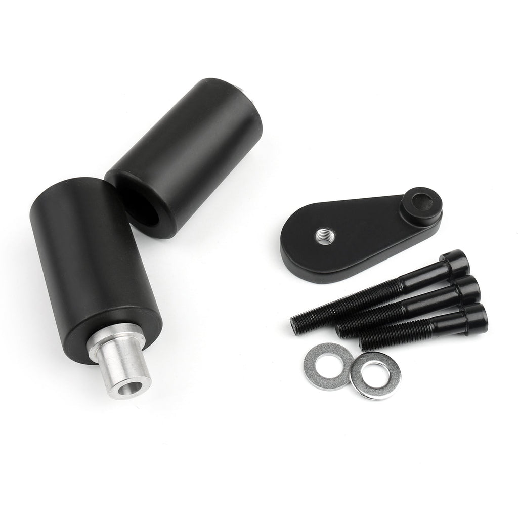 Frame Sliders Crash Protector Yamaha YZF R6 R6S 2003-2008 No Cut Black