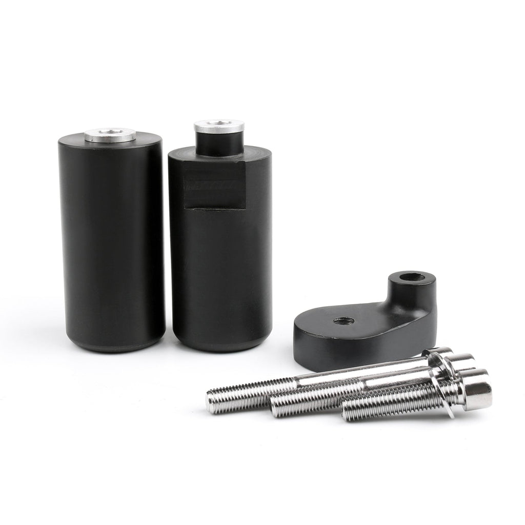 Yamaha YZF R6 2008-2009 Frame Sliders Crash Protector No Cut Black
