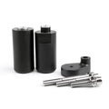 Yamaha YZF R6 2008-2009 Frame Sliders Crash Protector No Cut Black
