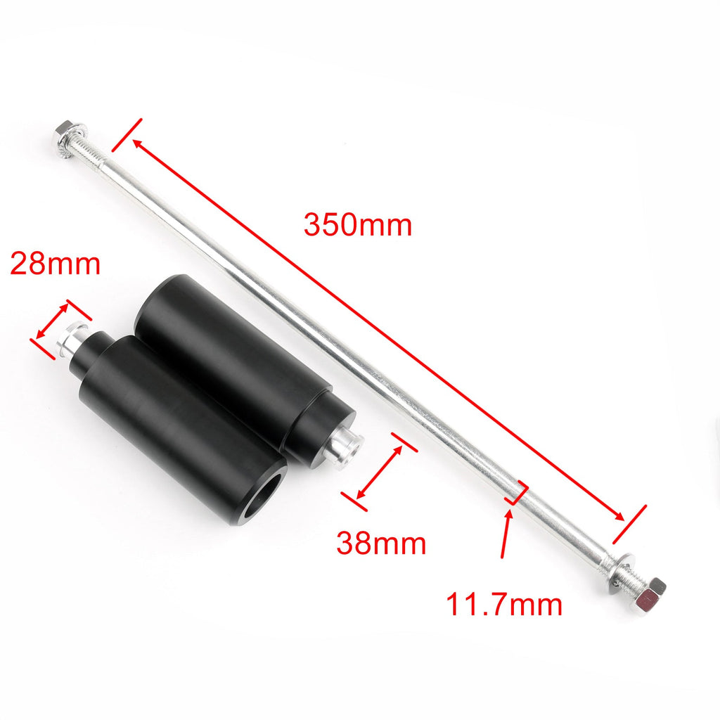 Frame Sliders Crash Protector Suzuki SV 650 1000 S DL 650 1000 Black