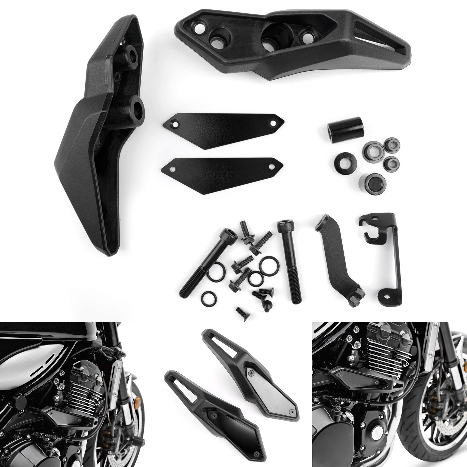 Frame Slider SET Engine Guard Protector LEFT & RIGHT For 2018 Kawasaki Z 900 RS