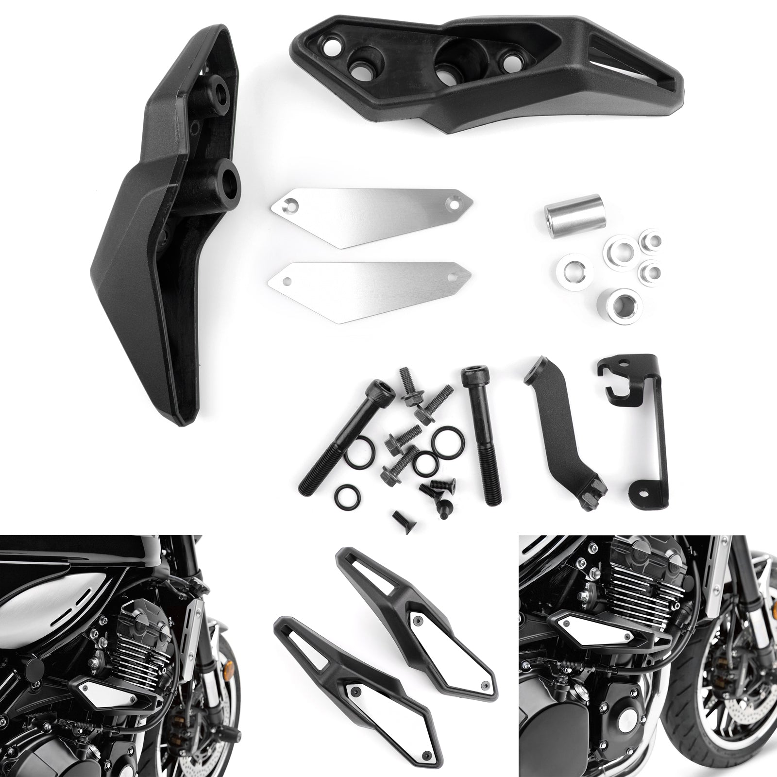 Frame Slider SET Engine Guard Protector LEFT & RIGHT For 2018 Kawasaki Z 900 RS