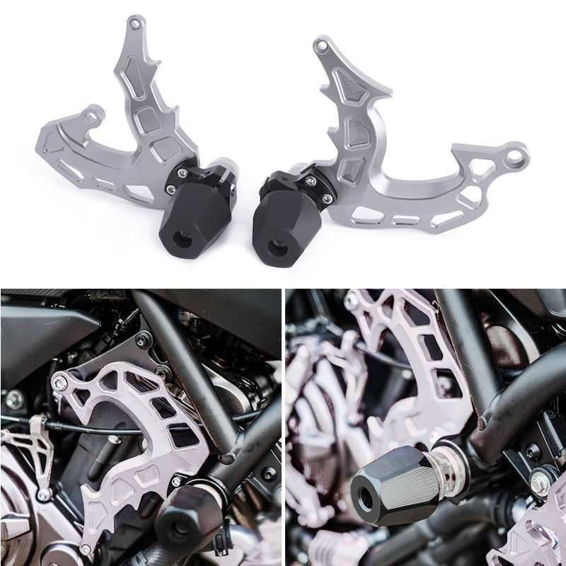 Frame Sliders Crash Pad Protector Engine Guard For Yamaha FZ-07 MT-07 MT07 14-18