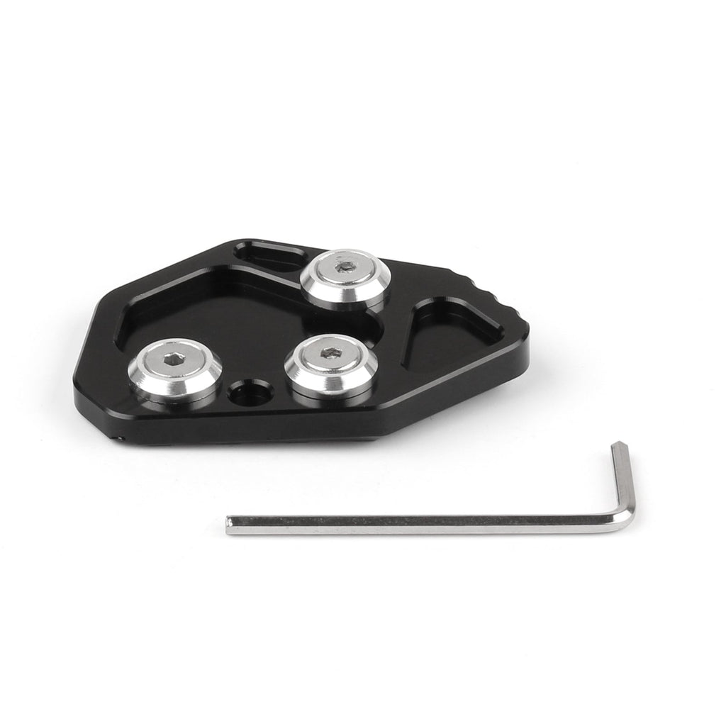 Side Stand Kickstand Plate Pad For BMW K1200S/R 2005-2008 K1300S/R 2009-2014