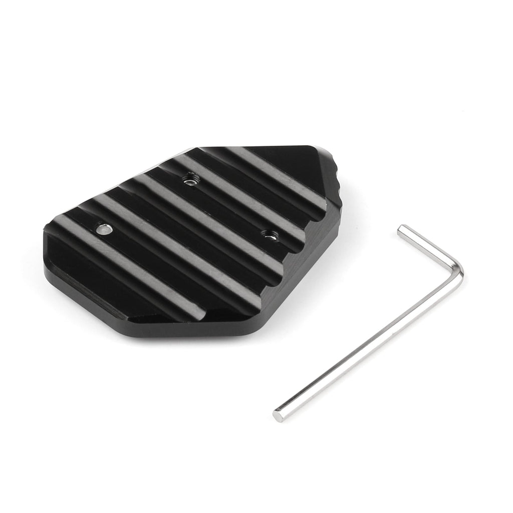 Side Stand Kickstand Plate Pad For BMW K1200S/R 2005-2008 K1300S/R 2009-2014