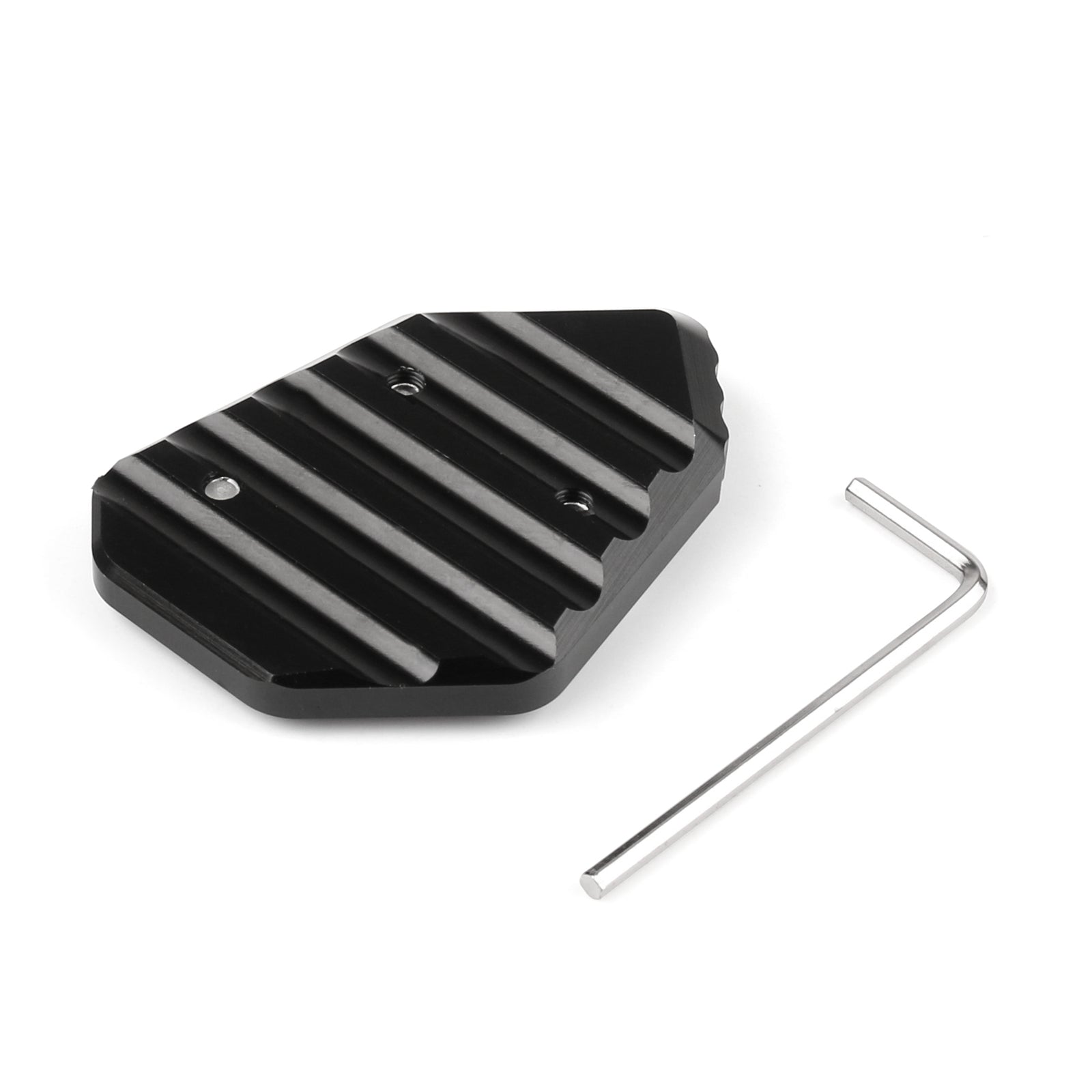 Side Stand Kickstand Plate Pad For BMW K1200S/R 2005-2008 K1300S/R 2009-2014