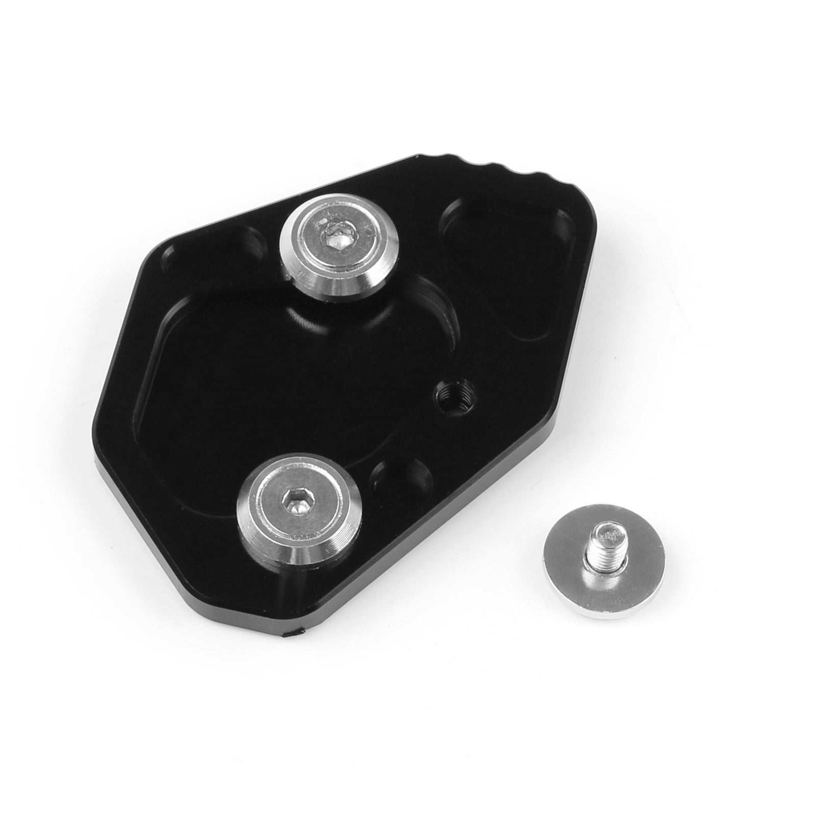 Side Stand Kickstand Plate Pad For BMW K1200S/R 2005-2008 K1300S/R 2009-2014