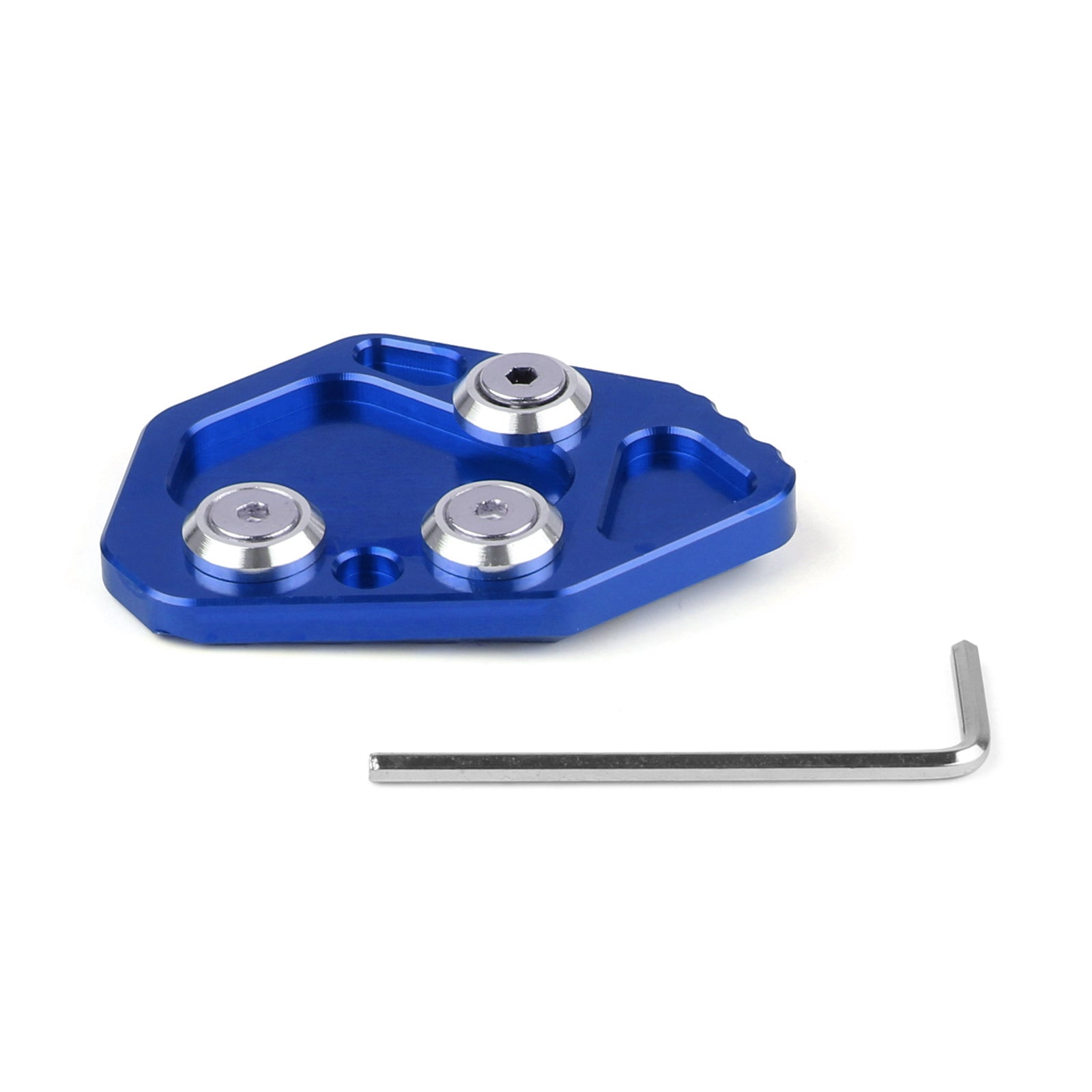 Side Stand Kickstand Plate Pad For BMW K1200S/R 2005-2008 K1300S/R 2009-2014