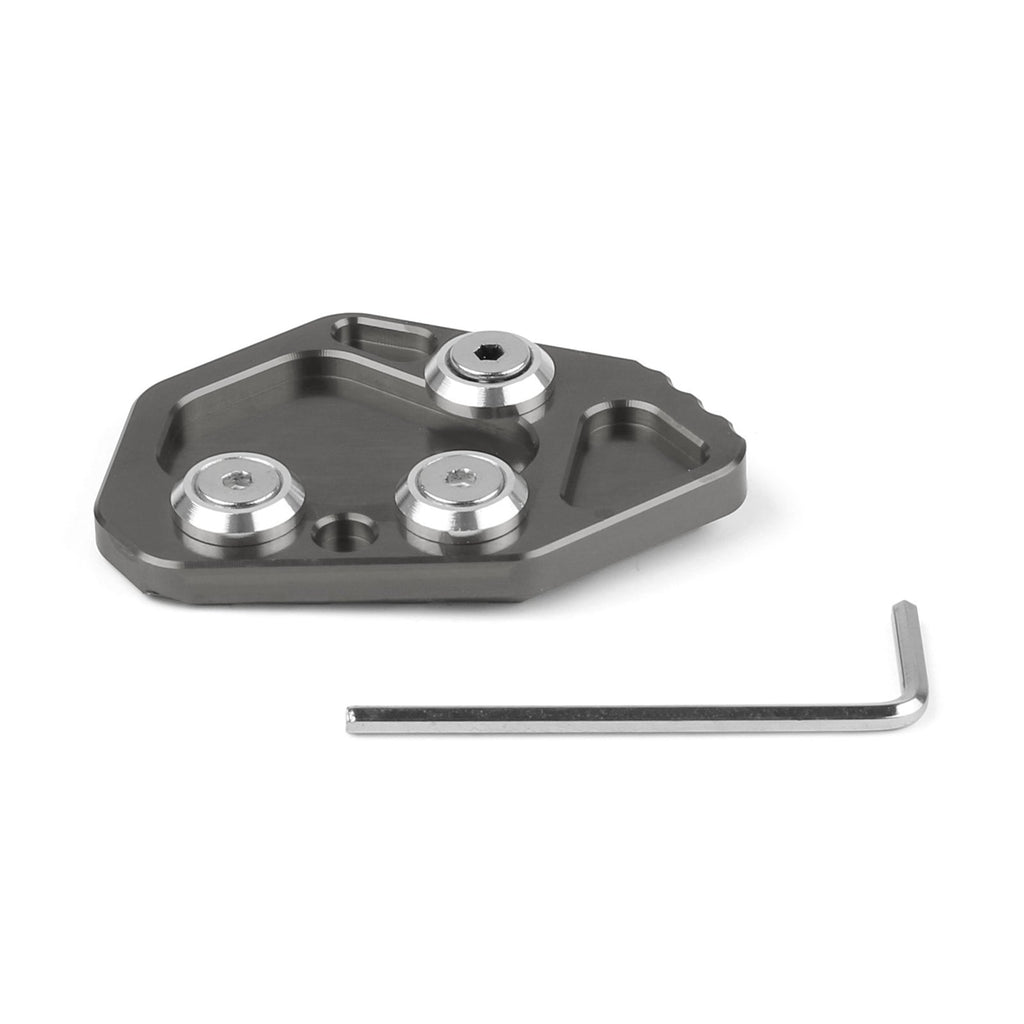 Side Stand Kickstand Plate Pad For BMW K1200S/R 2005-2008 K1300S/R 2009-2014