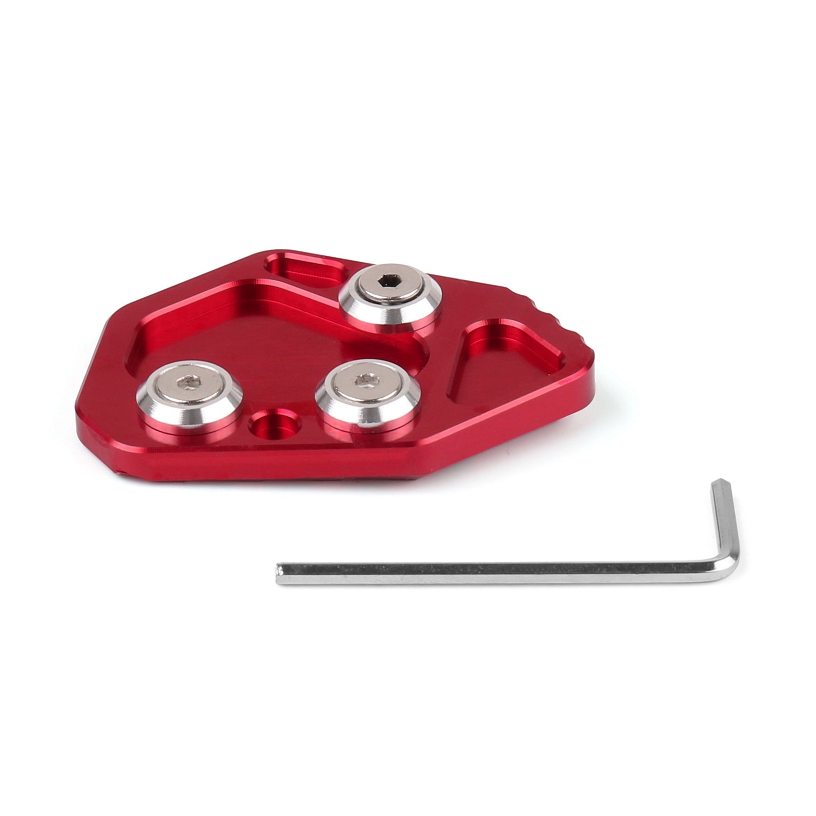 Side Stand Kickstand Plate Pad For BMW K1200S/R 2005-2008 K1300S/R 2009-2014