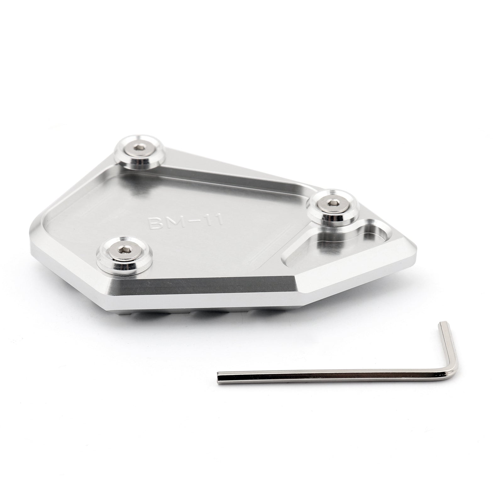 Side Kickstand Stand Extension Plate For MV AGUSTA Brutale 1078 F4 Brutale 990R