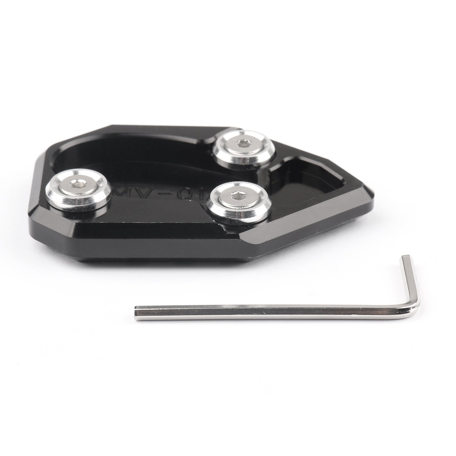 Side Kickstand Stand Extension Plate For MV AGUSTA Brutale 1078 F4 Brutale 990R