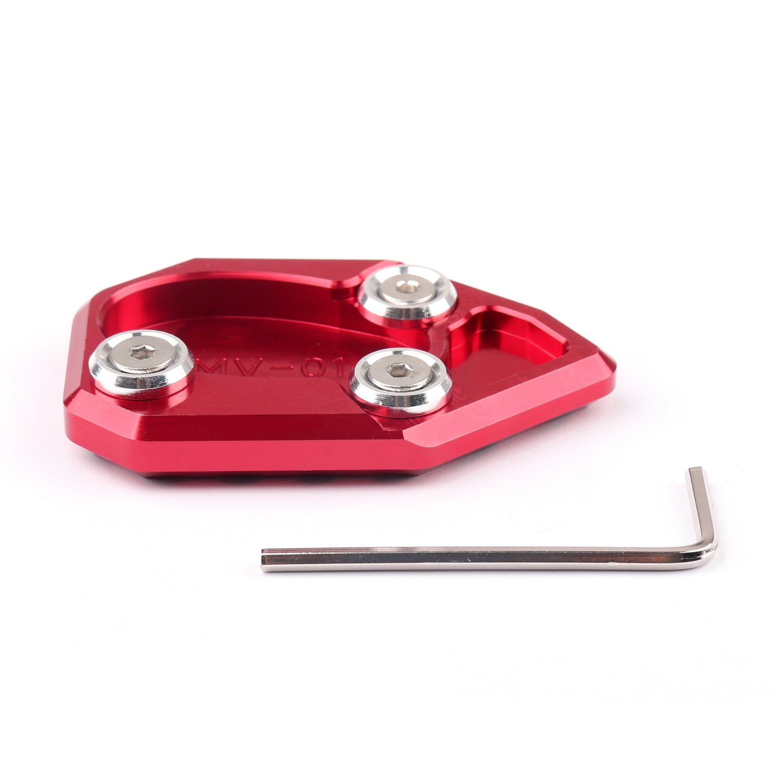Side Kickstand Stand Extension Plate For MV AGUSTA Brutale 1078 F4 Brutale 990R