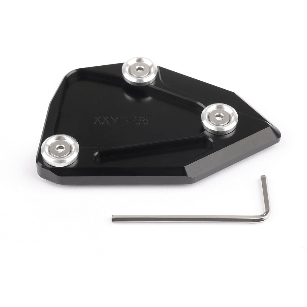 Side Stand Kickstand Support Plate Foot Pad For 12-15 BMW C600 SPORT C650