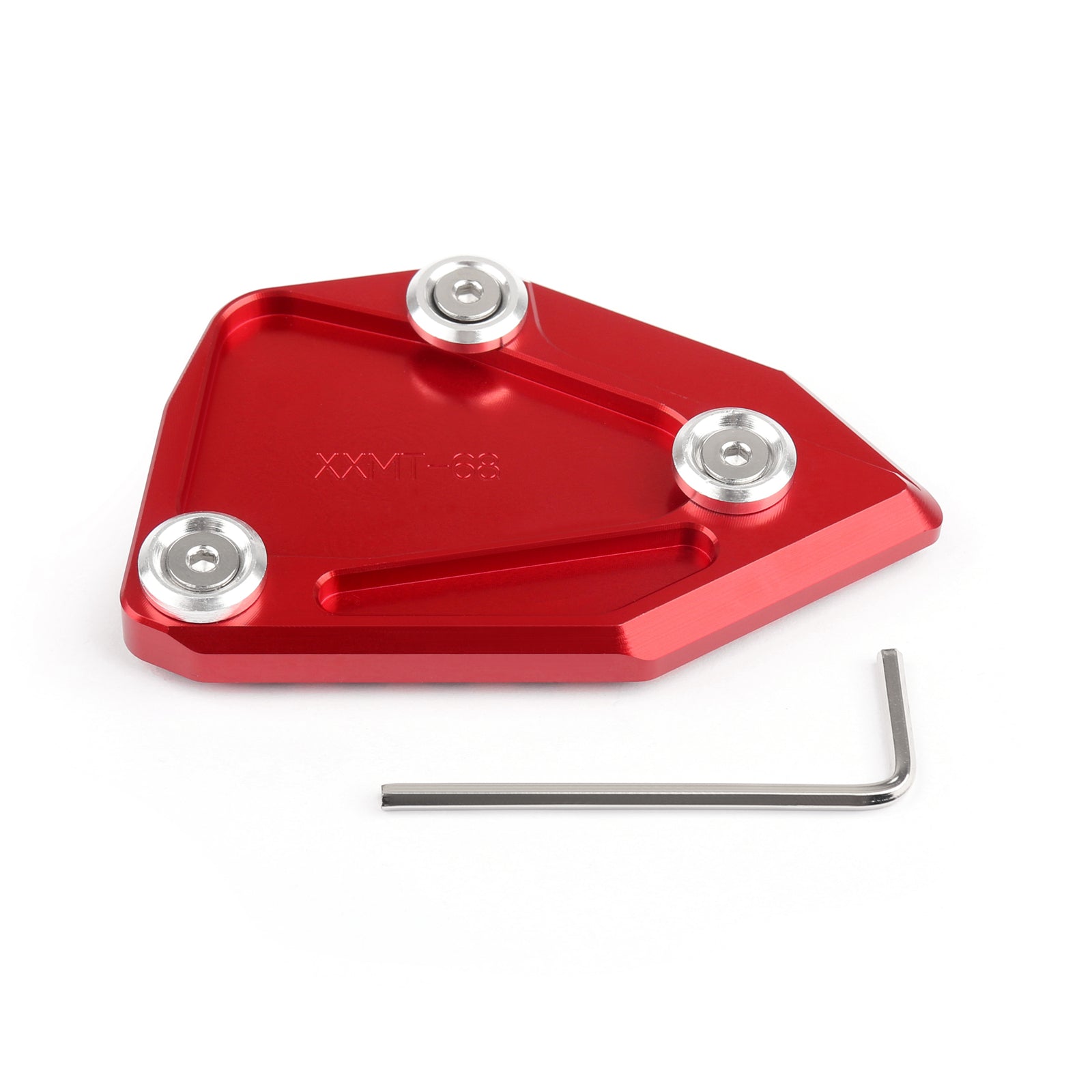 Side Stand Kickstand Support Plate Foot Pad For 12-15 BMW C600 SPORT C650
