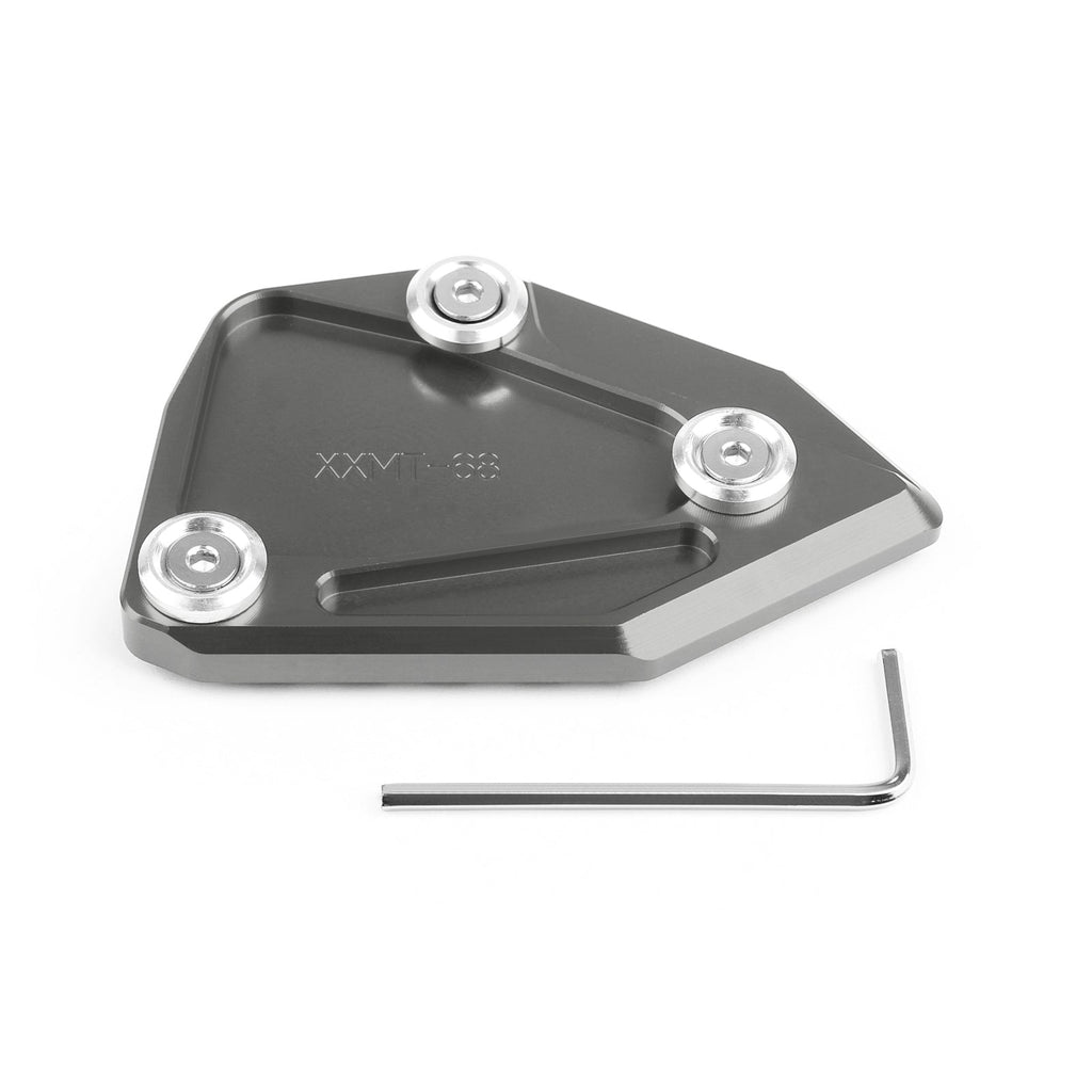 Side Stand Kickstand Support Plate Foot Pad For 12-15 BMW C600 SPORT C650