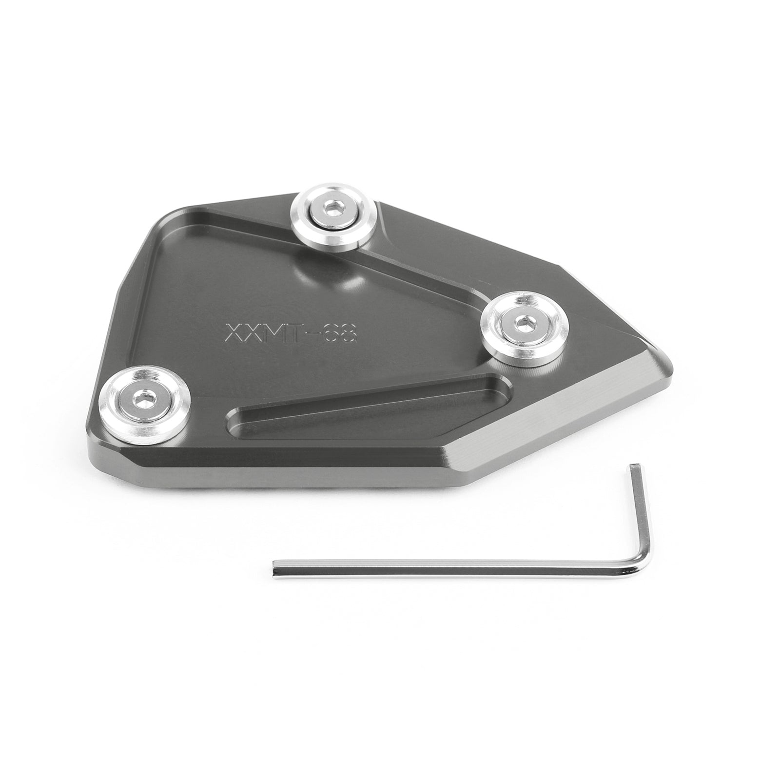 Side Stand Kickstand Support Plate Foot Pad For 12-15 BMW C600 SPORT C650