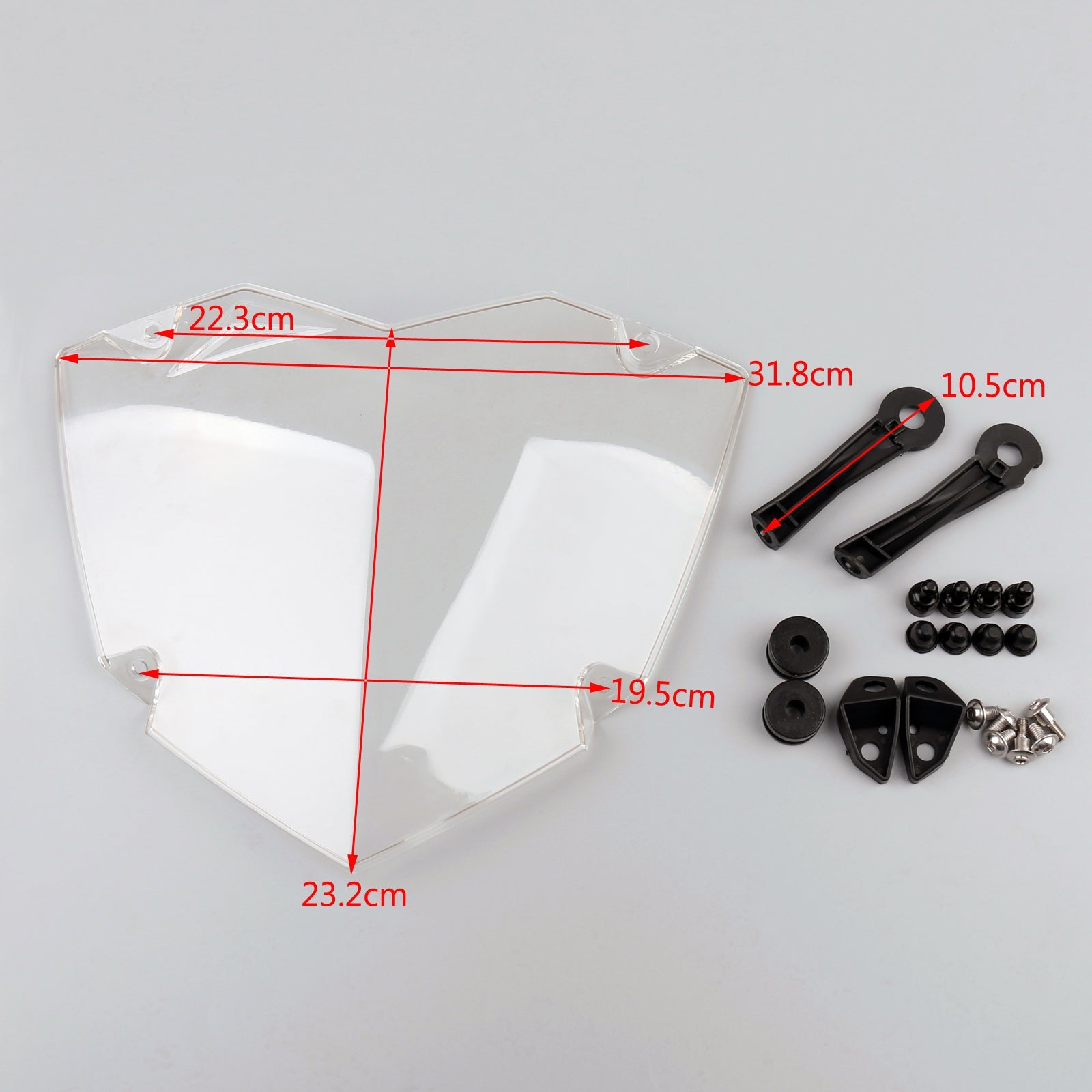 Front Headlight Guard Cover Lens Protector For BMW R1200GS ADV WC 2013-2017