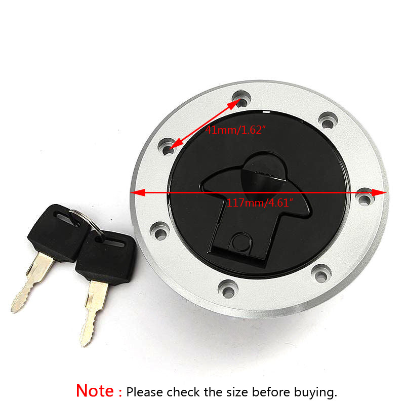 Tan Fuel Gas Cap Lock Key For Kawasaki ZR400-D1 ZR250 ZXR750 GPZ ZX-11 ZZR1100