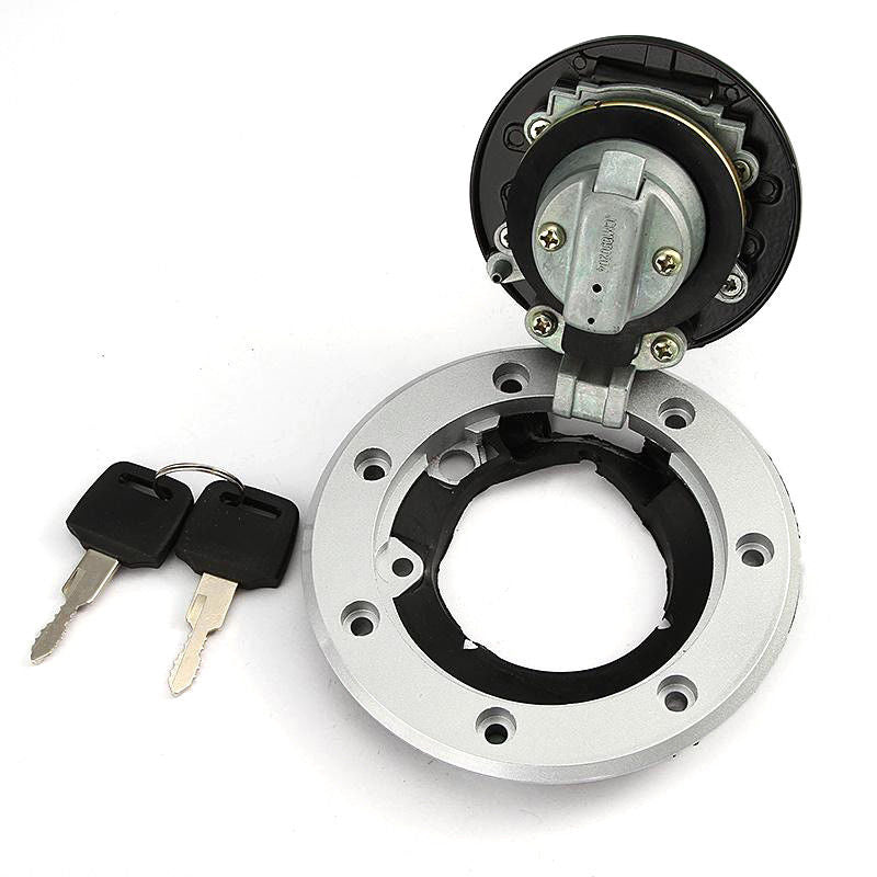 Tan Fuel Gas Cap Lock Key For Kawasaki ZR400-D1 ZR250 ZXR750 GPZ ZX-11 ZZR1100