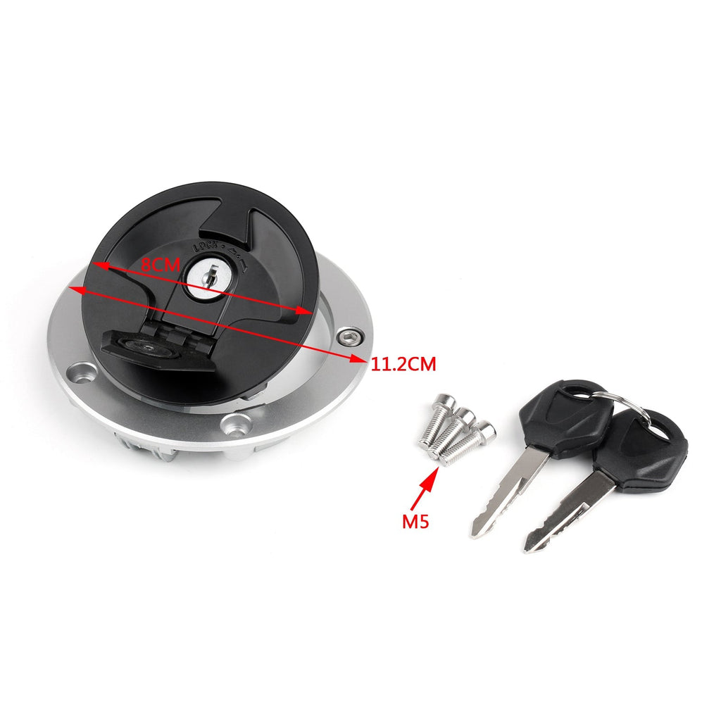 Fuel Gas Tank Cap Key For Kawasaki ER400 ER4N ER650 ER-6N ER6F Ninja EX650 06-15