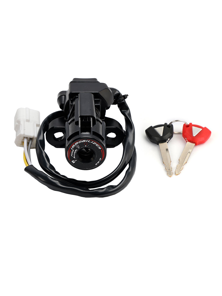 Ignition Switch w/keys Fit for Kawasaki ZX 6R 10R 14R Ninja 400R ER6N ER6F 11-19