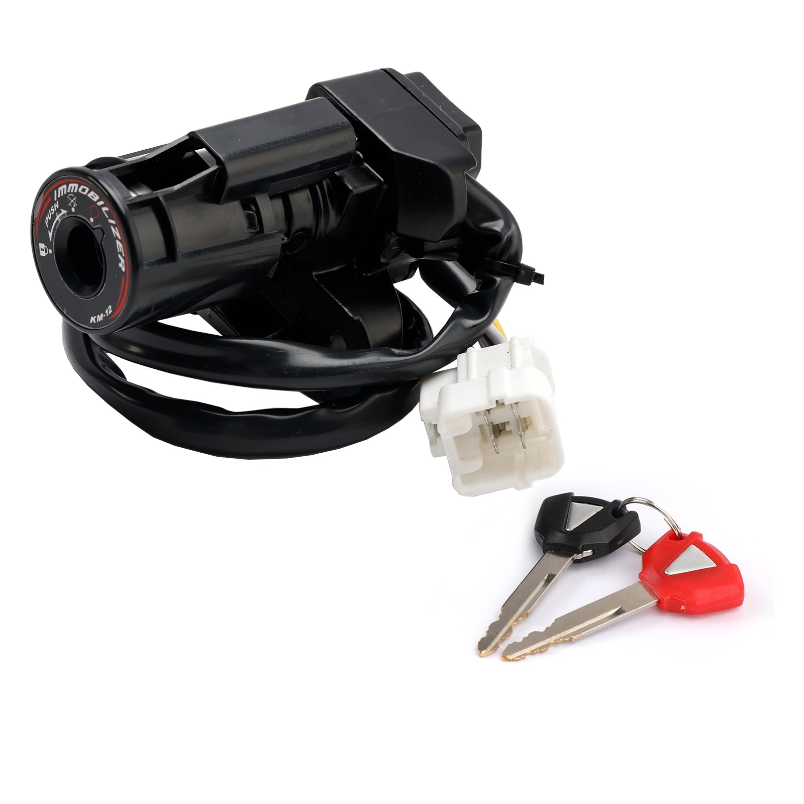 Ignition Switch w/keys Fit for Kawasaki ZX 6R 10R 14R Ninja 400R ER6N ER6F 11-19