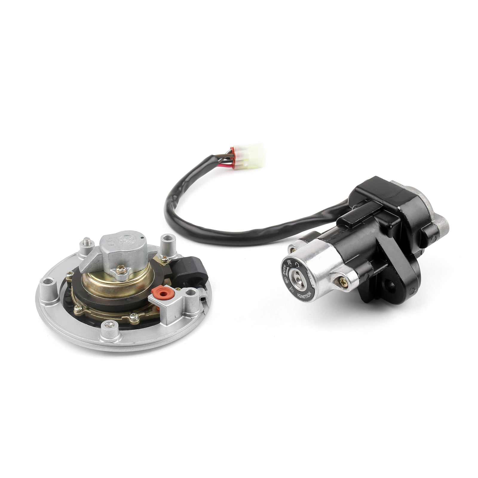 Ignition Switch Lock & Fuel Gas Cap Key Set for Suzuki GSXR 600 750 SV1000