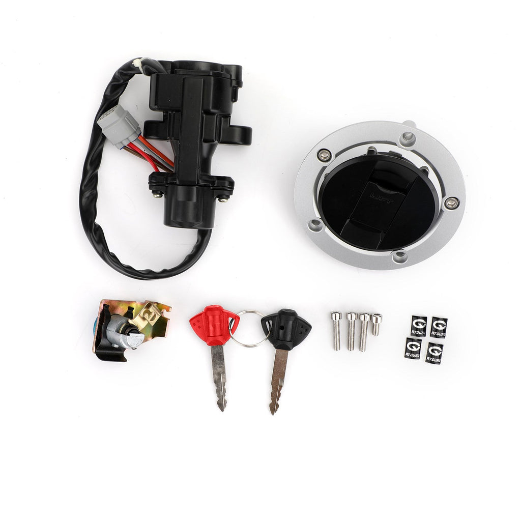 Ignition Switch Fuel Gas Cap Seat Lock Key Kit For Suzuki GSXR GSX-R 1000 05-18 CA Market