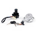 Ignition Switch Fuel Gas Cap Seat Lock Set Fit for Yamaha MT03 YZF R6 R1 99-12