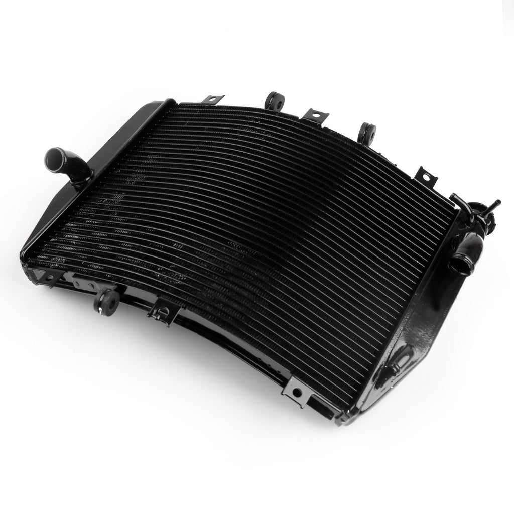 Aluminium Black Radiator Cooler For Kawasaki Ninja ZX10R ZX-10R ZX 10R 2004-2005