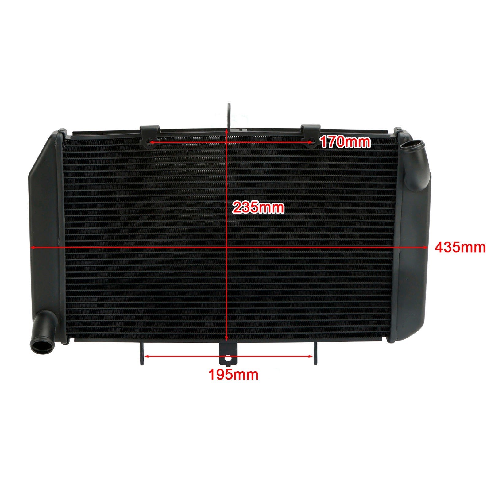Kawasaki Z1000 2010-2017 / Z1000SX 2011-2015 Aluminum Radiator Cooling Cooler