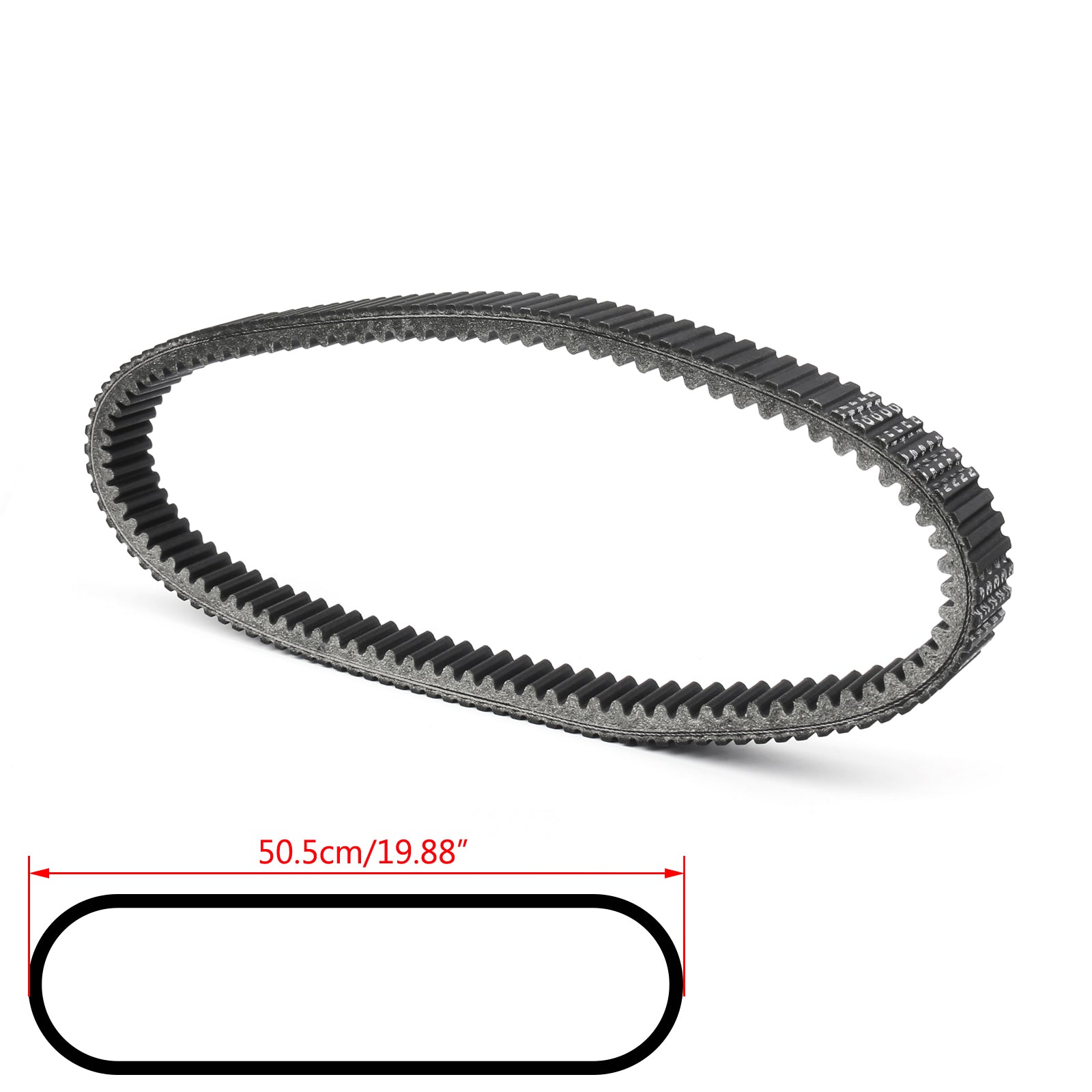 Drive Belt For Kawasaki 15-18 MULE PRO-FX PRO-FXT PRO-DX PRO-DXT 59011-0037