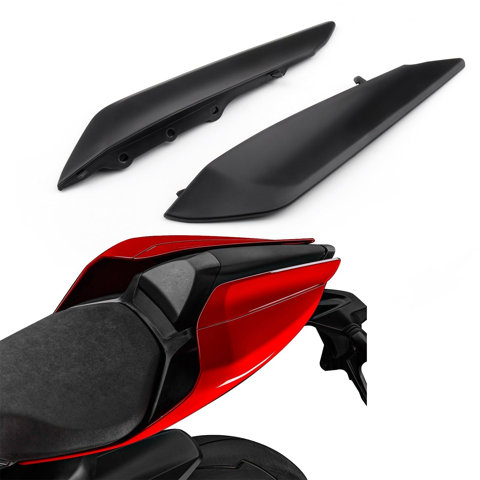 Rear Tail Side Seat Panel Trim Fairing Cowl Cover For Ducati 959 1299 15-24