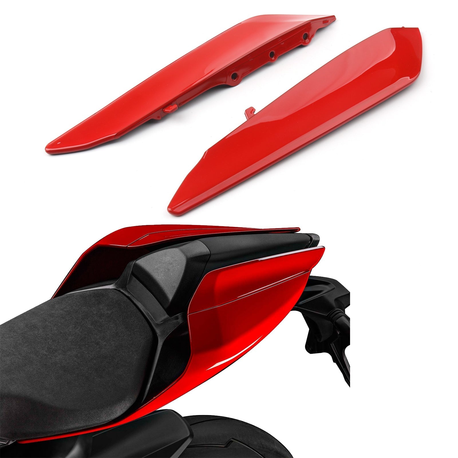 Rear Tail Side Seat Panel Trim Fairing Cowl Cover For Ducati 959 1299 15-24
