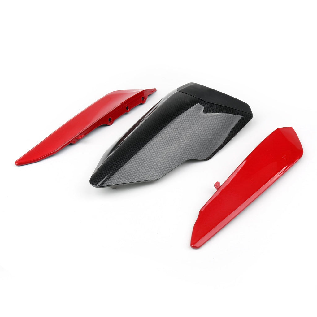 Red Rear Tail Side Seat Panel Trim Fairing Cowl Cover For Ducati 959 1299 15-19