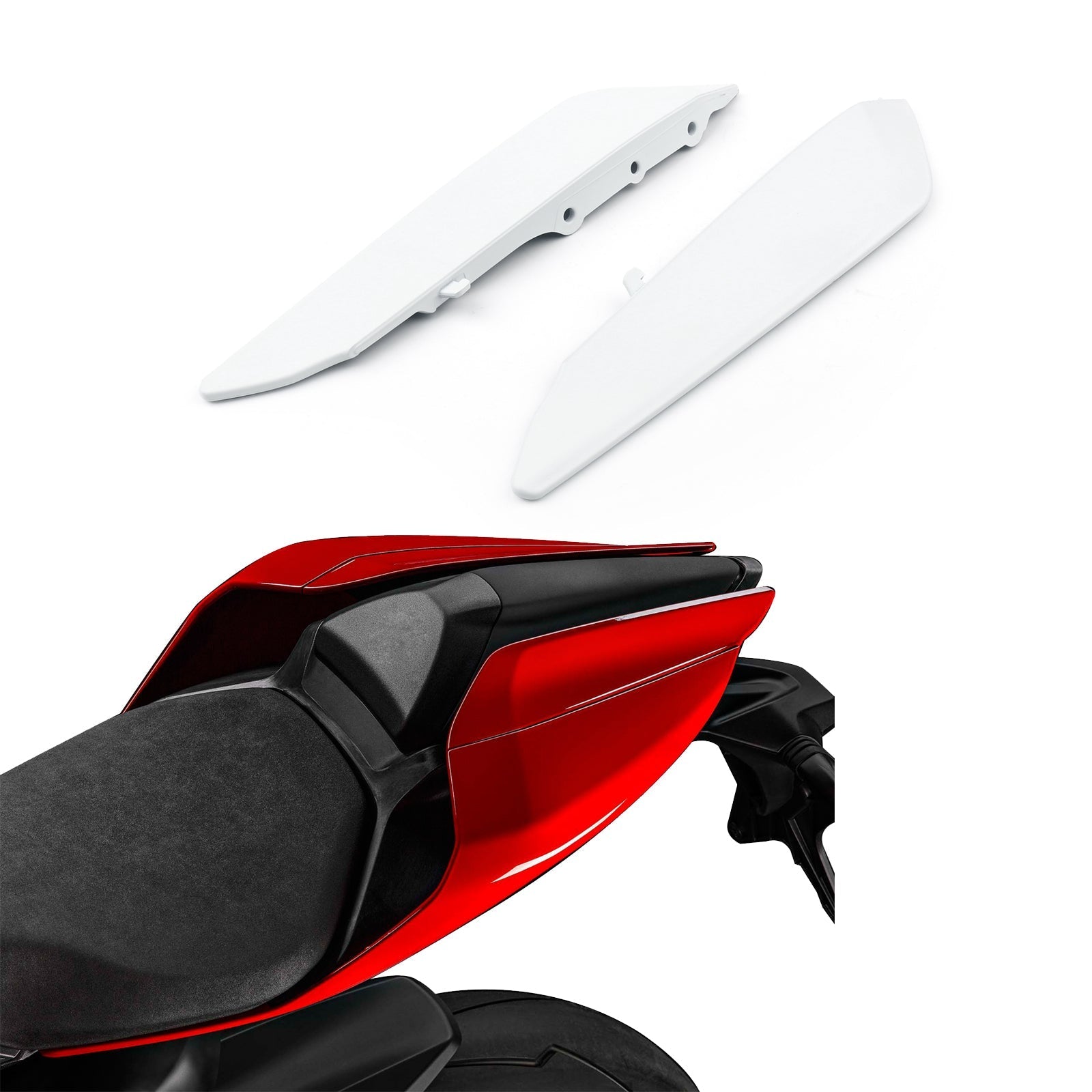 Rear Tail Side Seat Panel Trim Fairing Cowl Cover For Ducati 959 1299 15-24