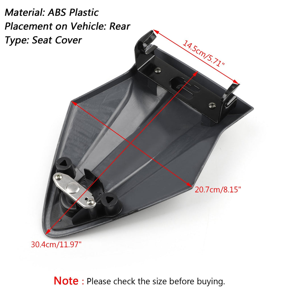BMW S1000RR K46 2015-2018 ABS Plastic Passenger Rear Seat Cowl Cover