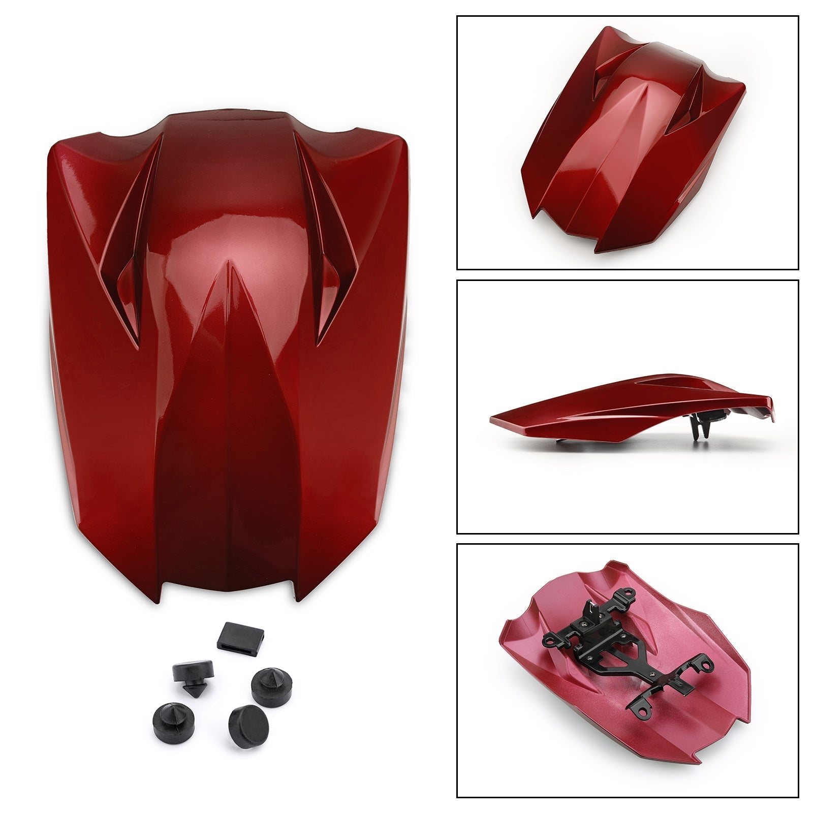 ABS plastic Rear Tail Solo Seat Cover Cowl Fairing For Kawasaki Z1000SX 2010-23