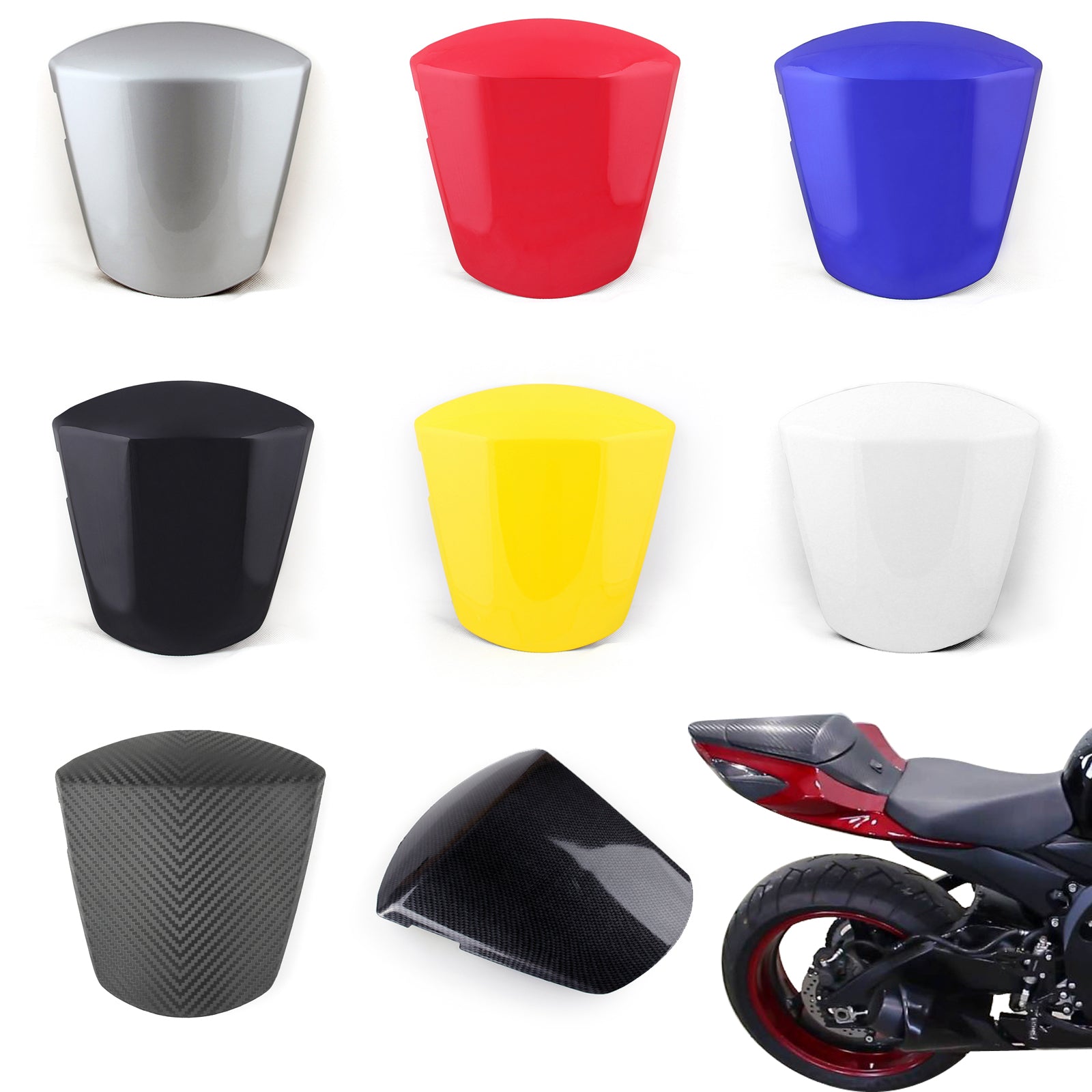 Rear Seat Fairing Cover Cowl For Suzuki GSXR600/750 2011-2024 K11