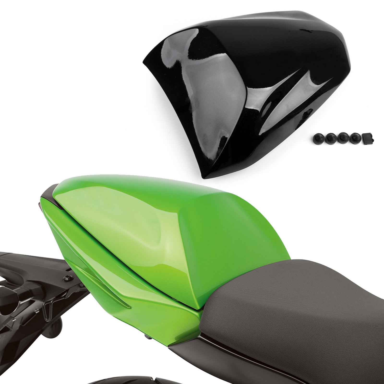 Rear Pillion Passenger Seat Cover Cowl For Kawkasaki NINJA 650 ER6F ER6N 400
