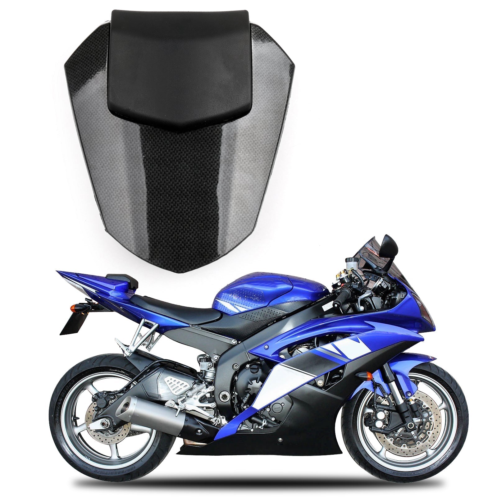 Rear Seat Fairing Cover cowl For 2008-2016 Yamaha R6