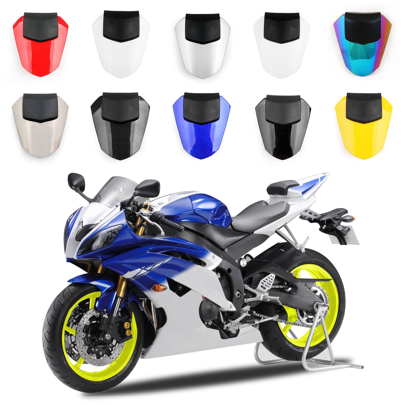 Rear Seat Fairing Cover cowl For 2008-2016 Yamaha R6
