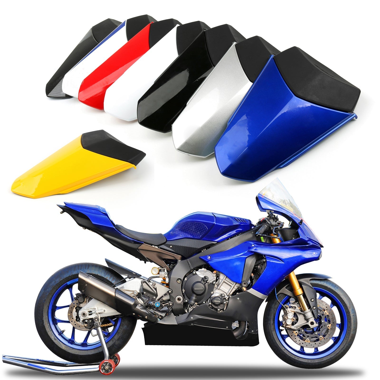 Rear Seat Cowl Cover Pillion For Yamaha YZF-R1 R1 2015-2024