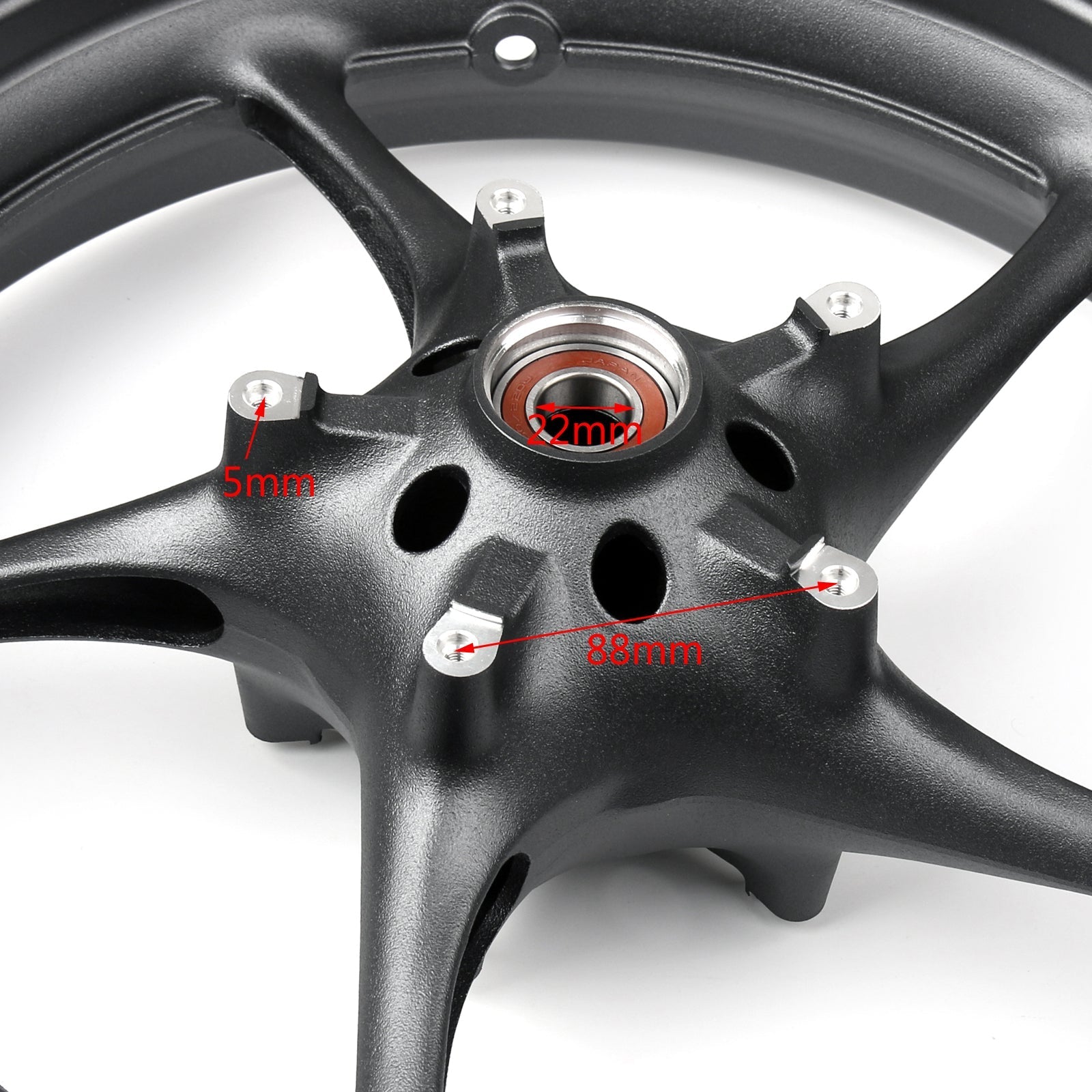 Front Wheel Rim 17x3.5 Motorcycle For Yamaha YZF R1 R6 2006-2012 FZ1 2006-2009