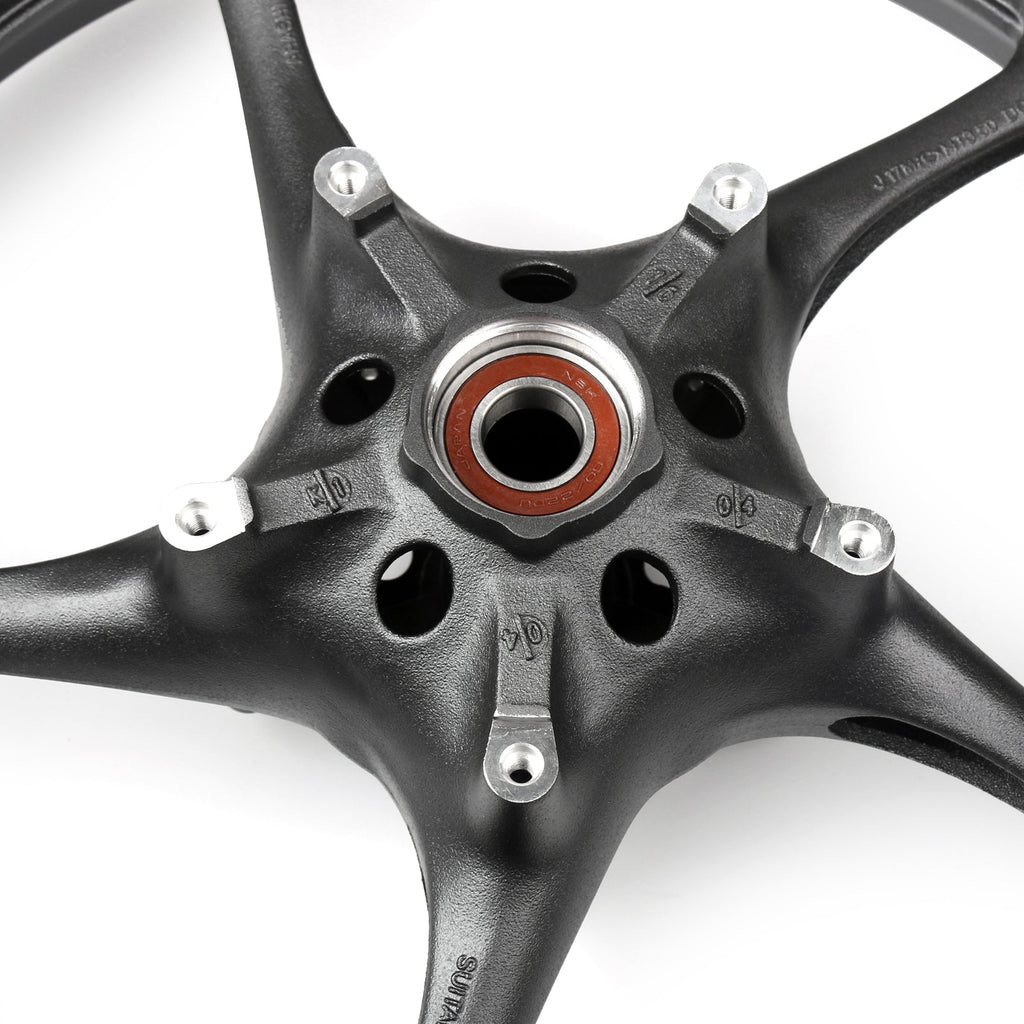 Front Wheel Rim 17x3.5 Motorcycle For Yamaha YZF R1 R6 2006-2012 FZ1 2006-2009