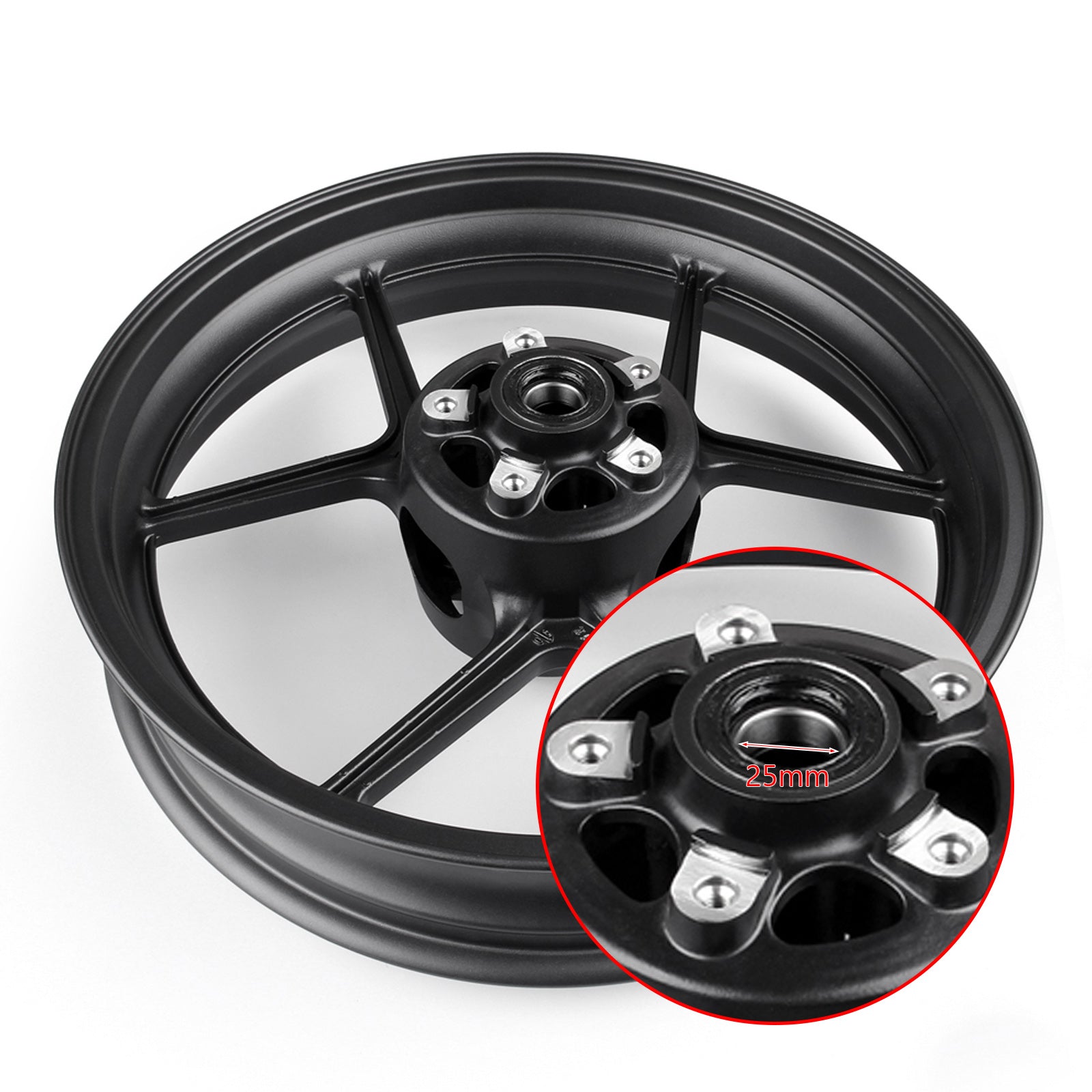 Front Wheel Rim 25mm For Kawasaki ZX-10R ZX-6R Ninja 05-12 / Z 750 07-08
