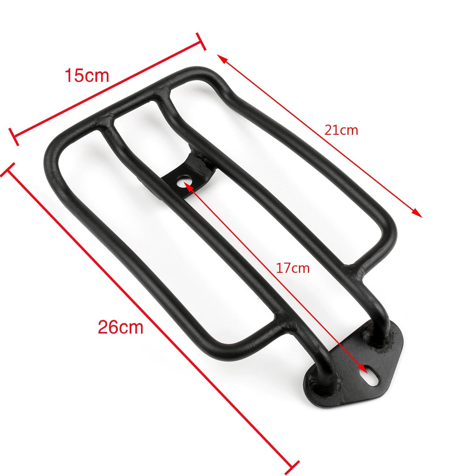 For Harley-Davidson Sportster XL883 1200 2004-2015 Solo Seat Luggage Rack